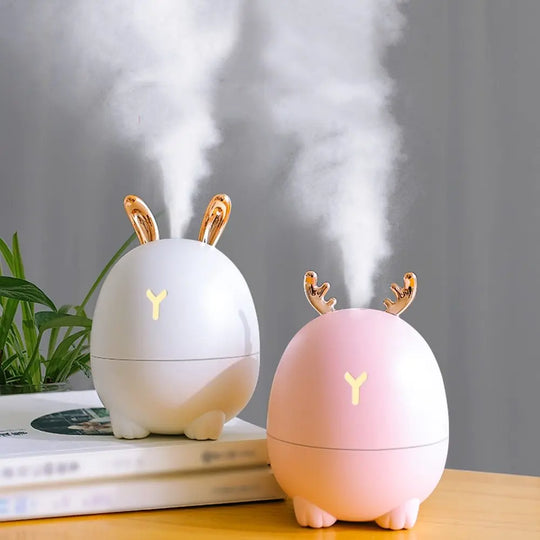 USB Humidifier Cartoon Deer Rabbit Humidifier - Image #1