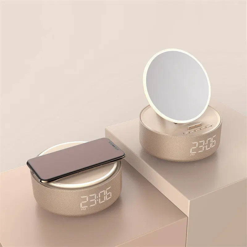 Mirror Wireless Charger Alarm Clock - Image #5