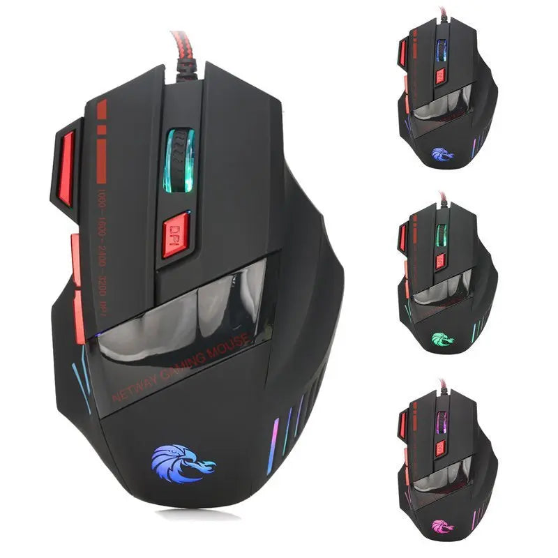 Led Display Wired Gaming Mouse - Image #1