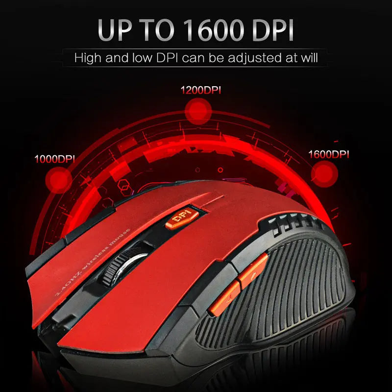 1600DPI Ergonomic Optical Mouse - Image #2