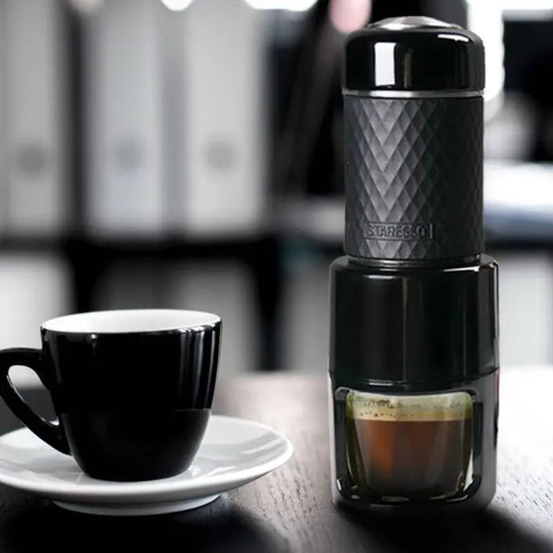 Portable Manual Espresso Coffee Machine - Image #1