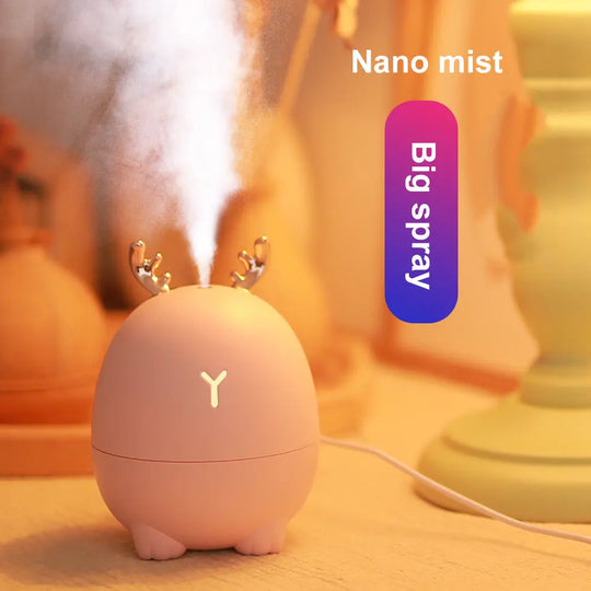 USB Humidifier Cartoon Deer Rabbit Humidifier - Image #2